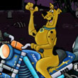 Competencia de Motocicleta con Scooby Doo
