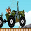 Tom Y Jerry Carrera en Tractor