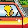 Jugar Homero monstruoso coche