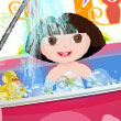 Baño Matutino con Dora